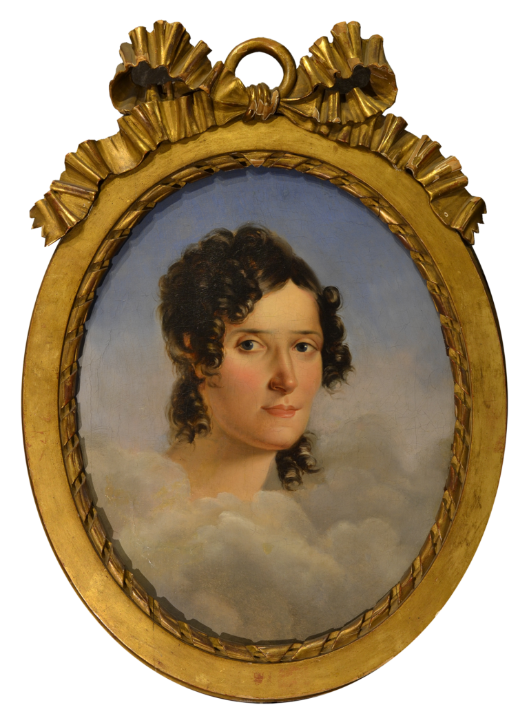 Portrait de dame d’époque Romantique