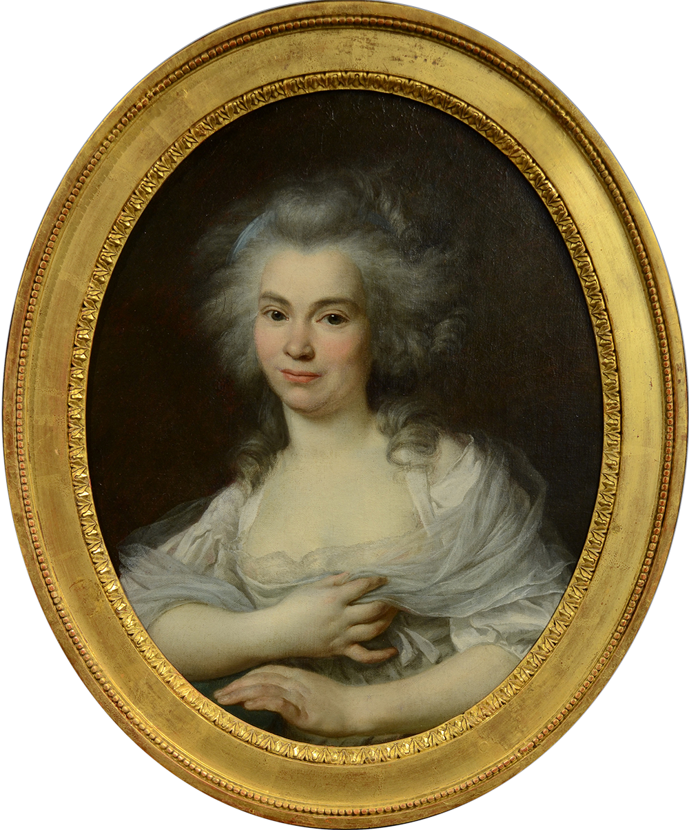 Portrait de dame Louis XVI
